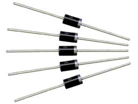 1N5404 3A, 400PIV Diode, Pack of 5